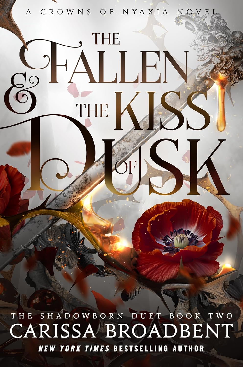 The Fallen & the Kiss of Dusk: The Shadowborn Duet, Book Two