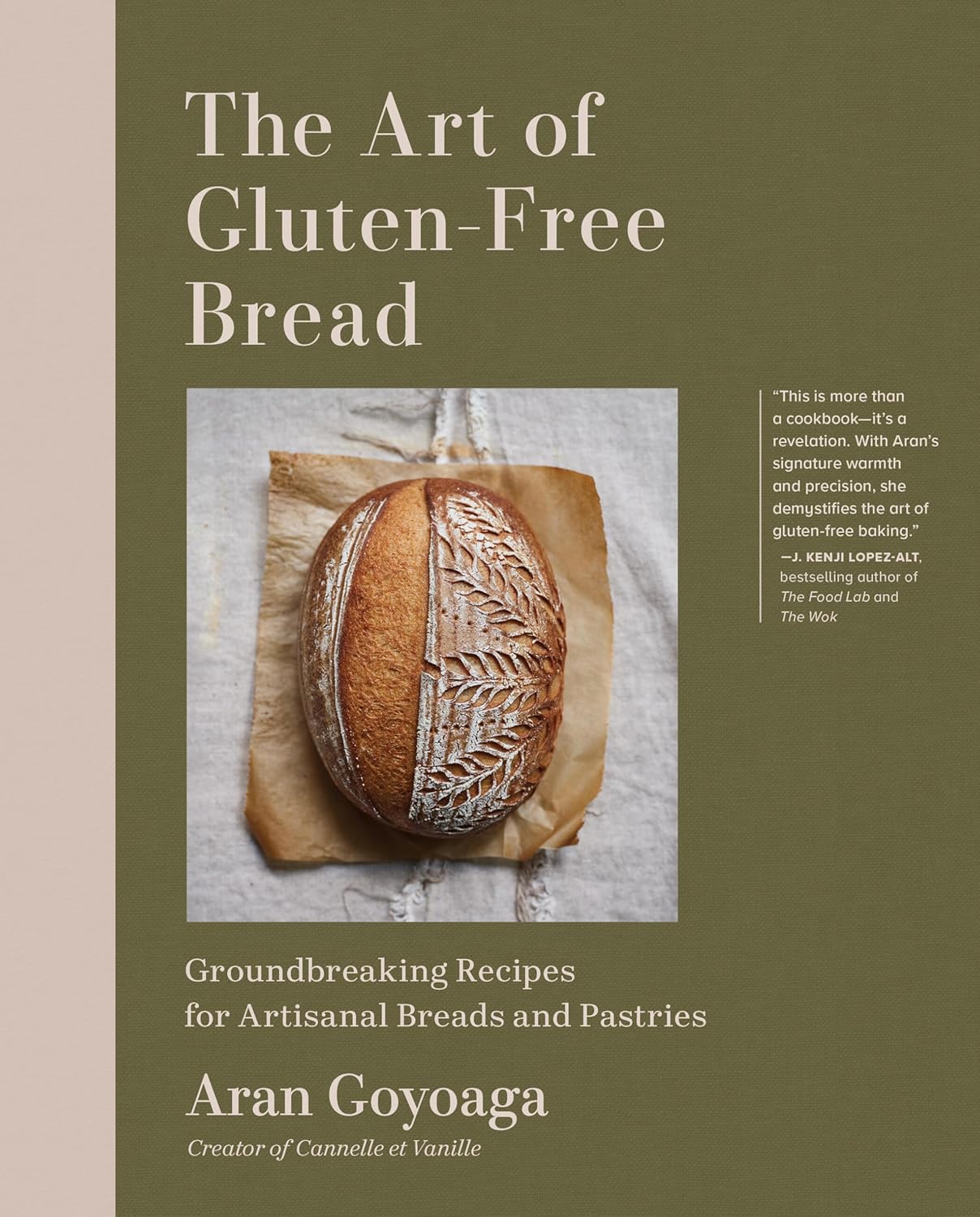 Book cover of 'The Art of Gluten-Free Bread' with a loaf of bread on a textured surface.