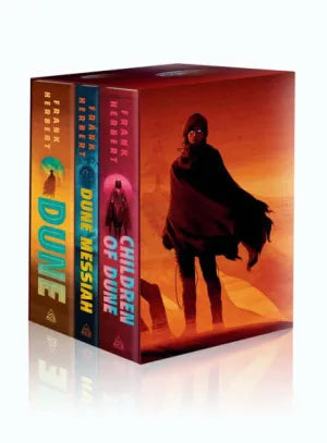 Frank Herbert's Dune Saga 3-Book Deluxe Hardcover Boxed Set: Dune, Dune Messiah, and Children of Dune - Backorder